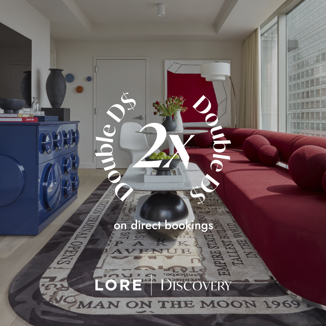 Lore DISCOVERY double discovery rewards on direct bookings.